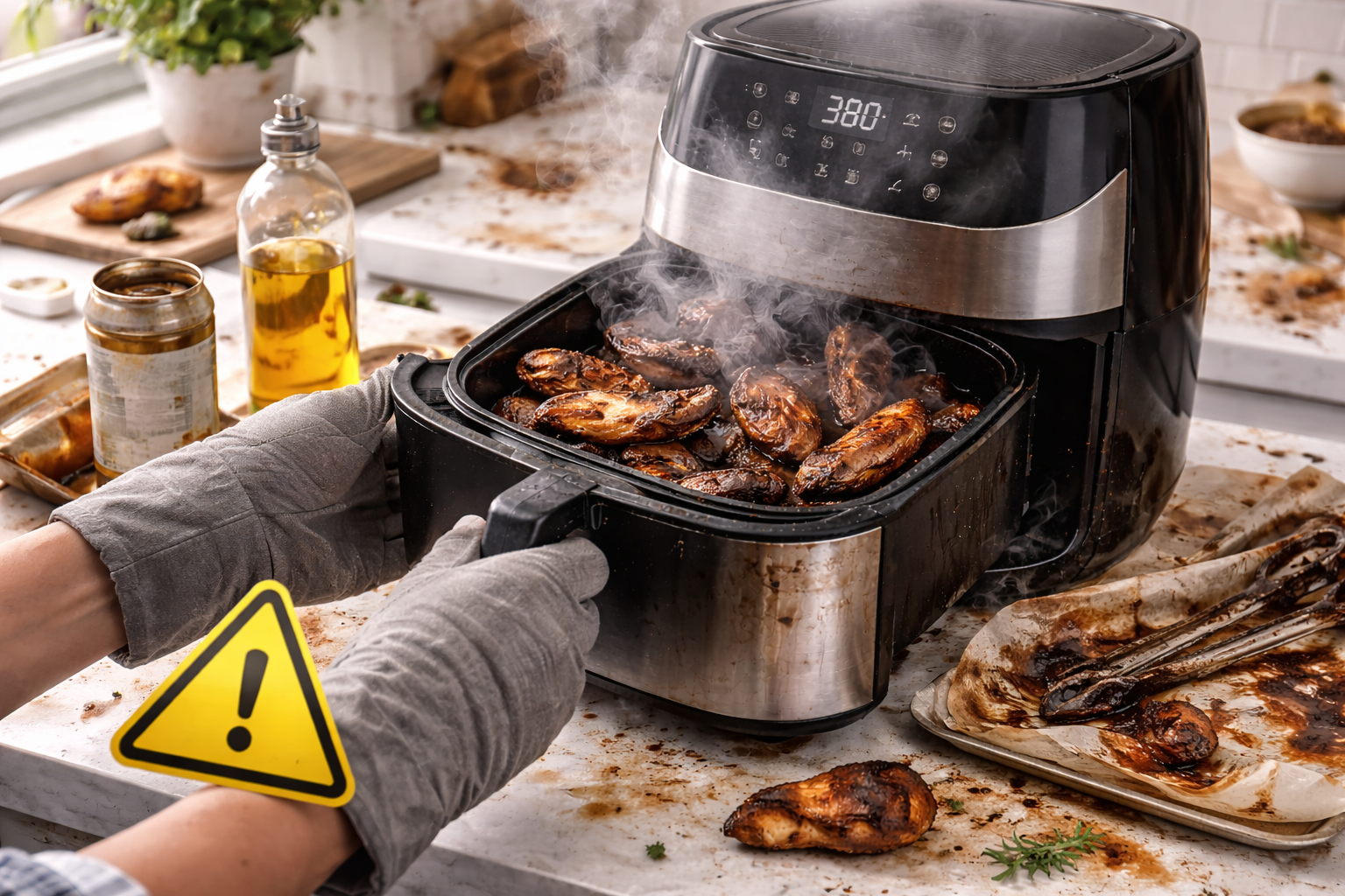 Airfryer mistakes