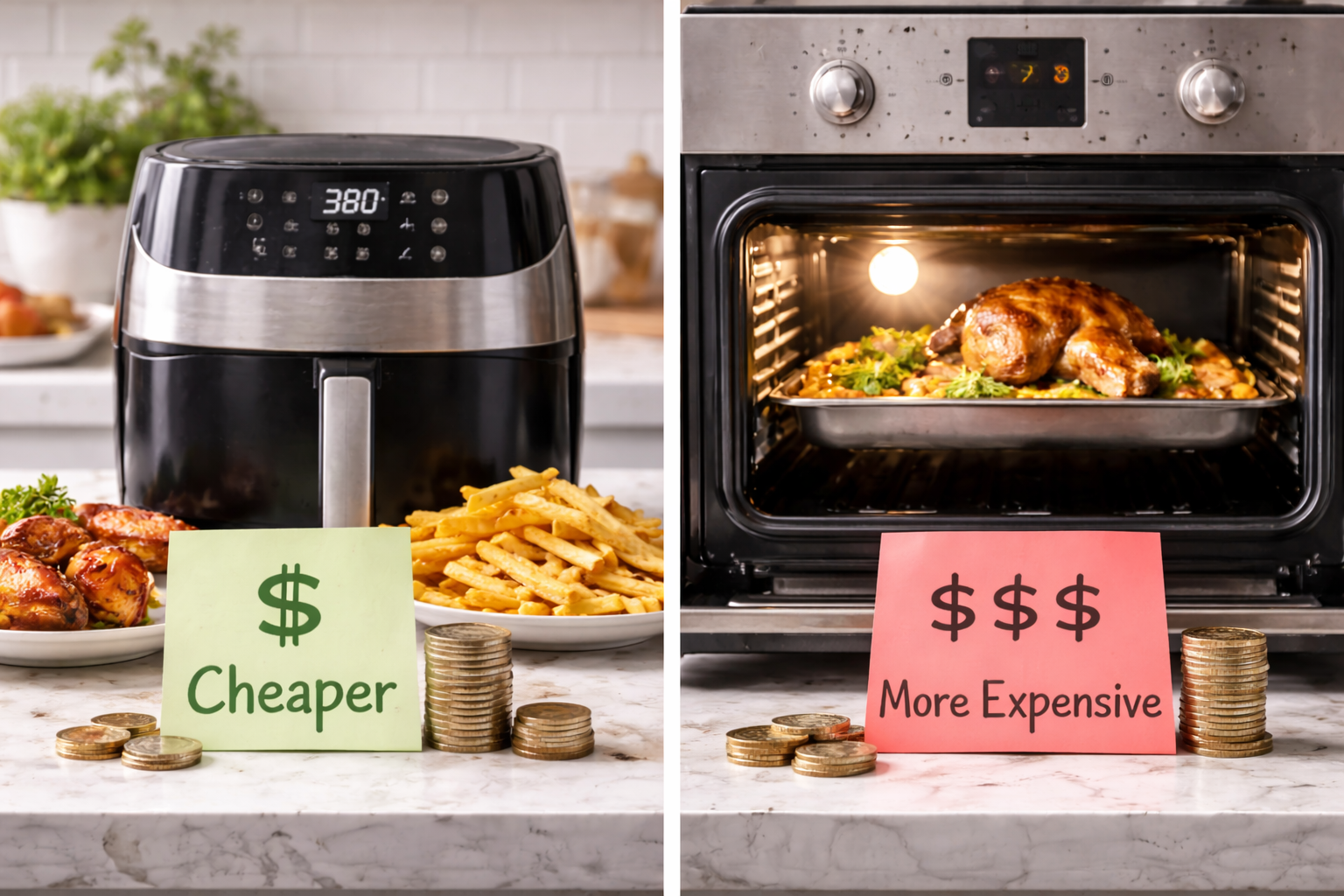 Are airfryers chweaper than ovens